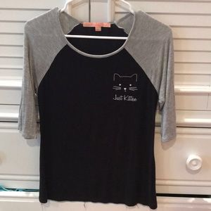 Just Kitten Tee Shirt